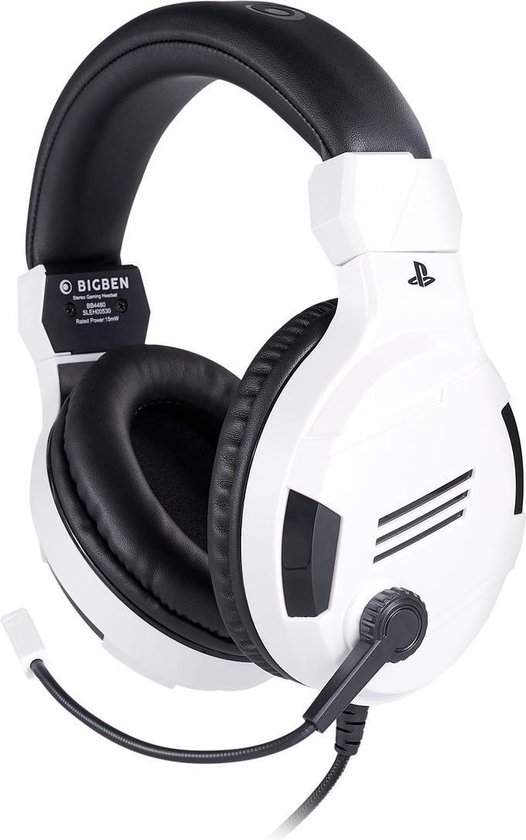 Official Licensed PS4 & PS5 V3 Stereo Gaming Headset - Wit