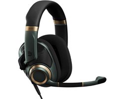 Thuys – Open Headset – Bedraad Hoofdband Gamen – Zwart – Goud – Groen