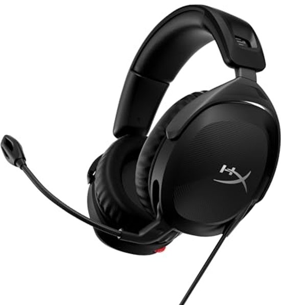 Lichtgewicht over-ear gaming headset met microfoon en draaifunctie