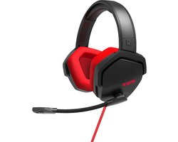 Gaming Headset met 7.1 Surround Sound, LED Verlichting en Microfoon - Over-Ear Rood