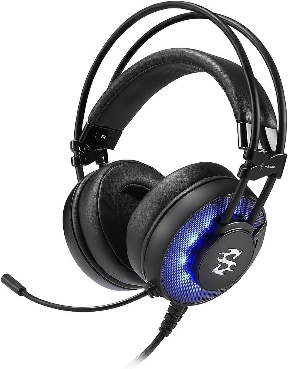 Bedrade Gaming Headset met LED Verlichting en Microfoon