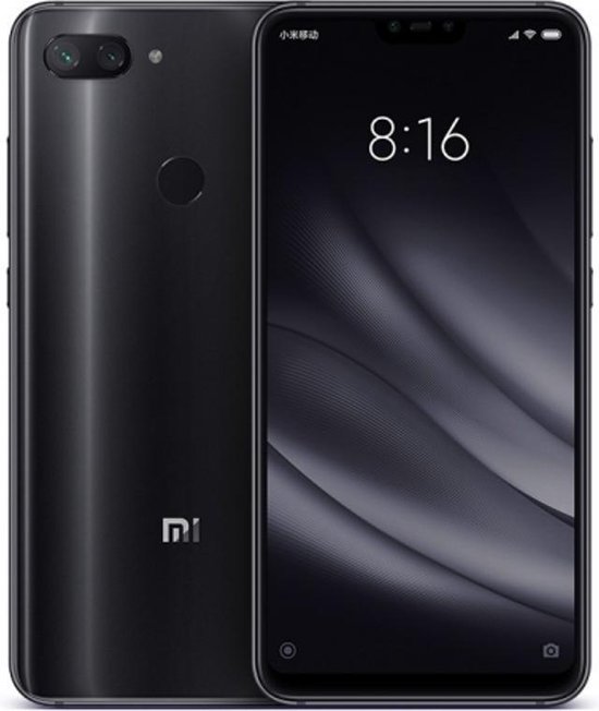 Xiaomi Mi 8 lite - 64GB - Dual Sim - Zwart