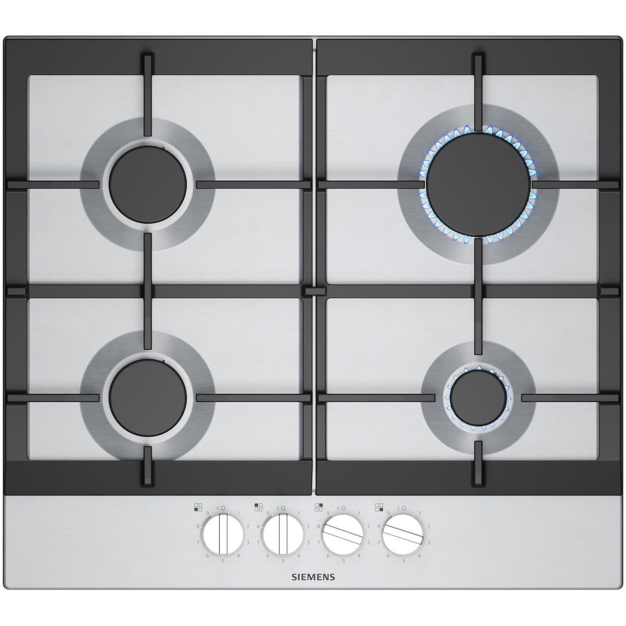 Siemens EC6A5PI90N Gas kookplaat - Grijs