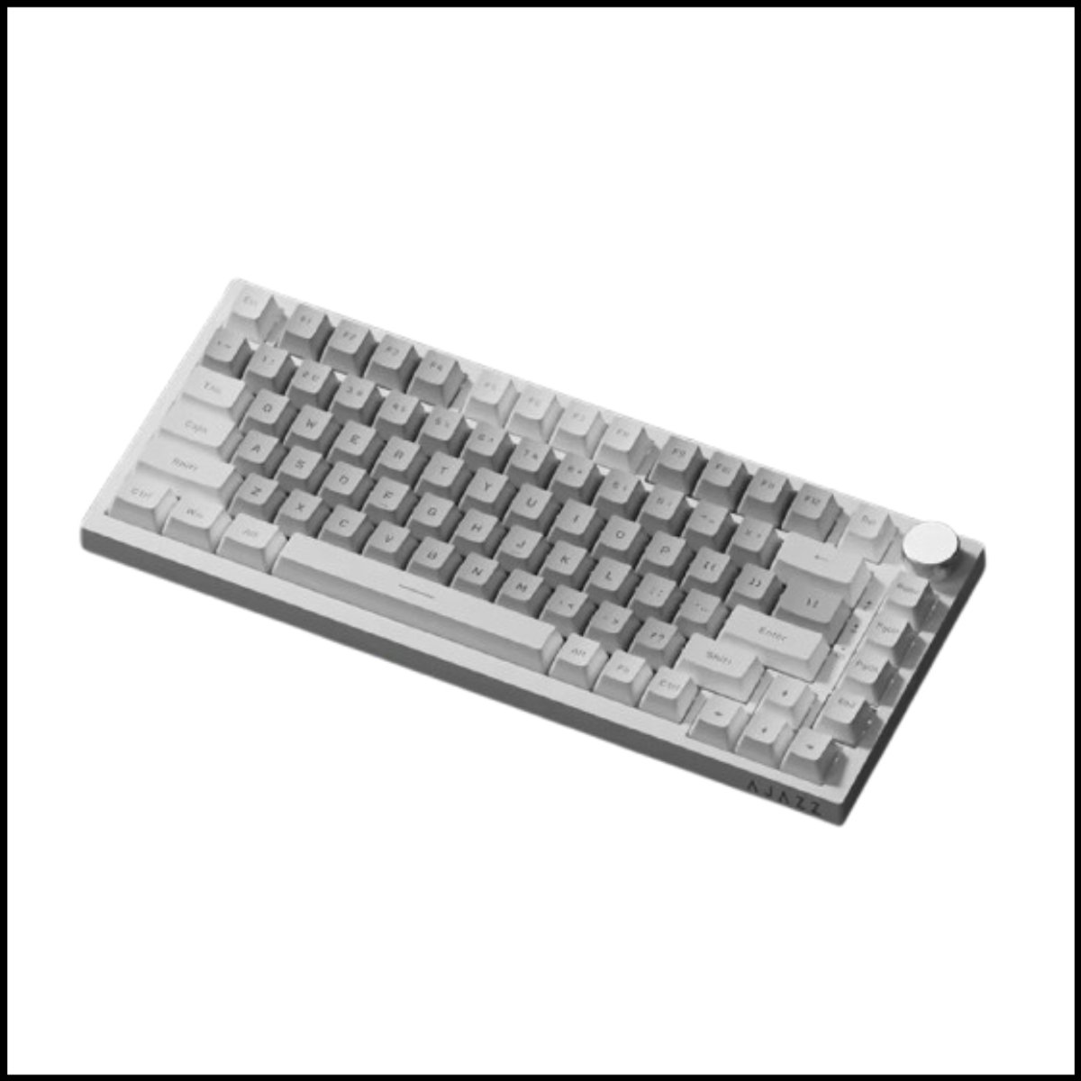 Bedraad Mechanisch Toetsenbord - Hot-Swappable Schakelaars - Achtergrondverlichting Wit - 88 Toetsen