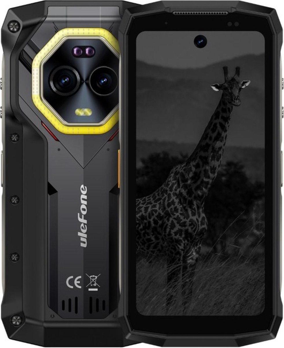 Ulefone Armor Mini 20T Pro Robuuste Smartphone, 5g 8gb/256gb 4.7´´ Zwart