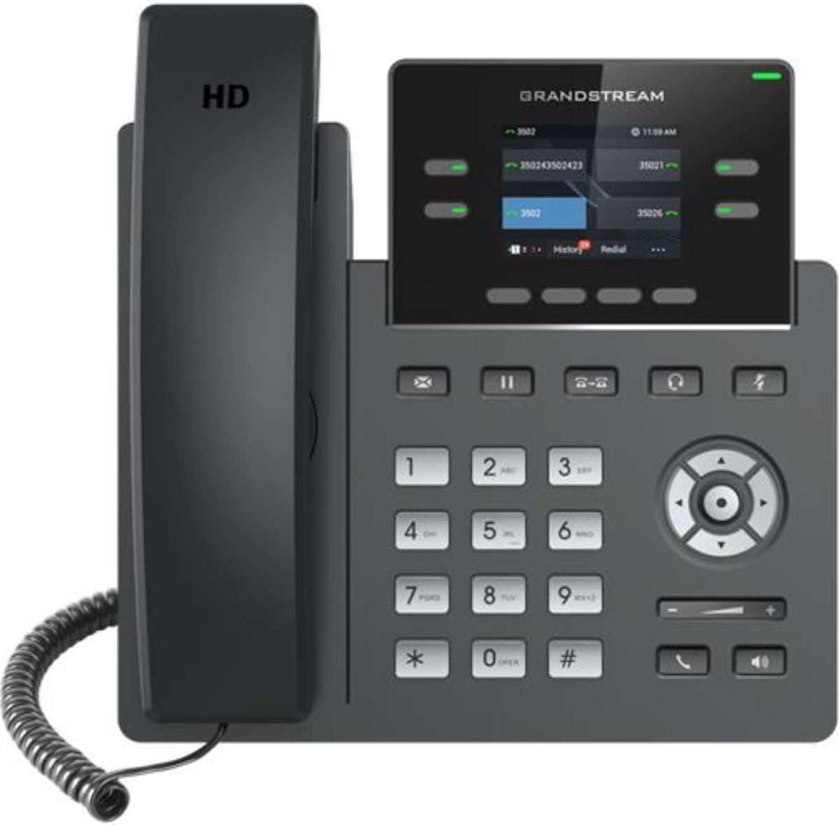 Grandstream GRP2612W HD IP telefoon met Dual-Band WLAN