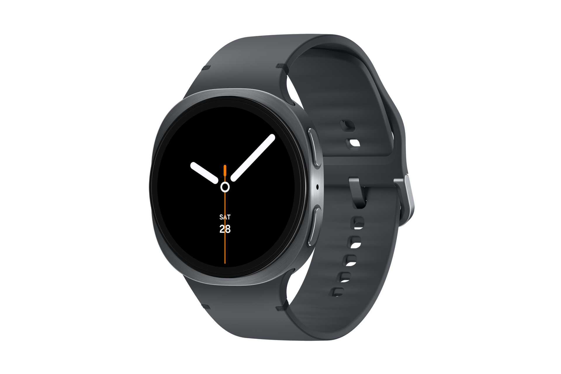 Samsung Galaxy Watch 8 44mm WiFi 2GB Graphite+ sport band graphite S-M - Grijs