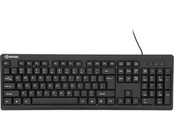 Bekabeld USB QWERTY Toetsenbord Zwart - Comfortabel en Eenvoudig Plug and Play