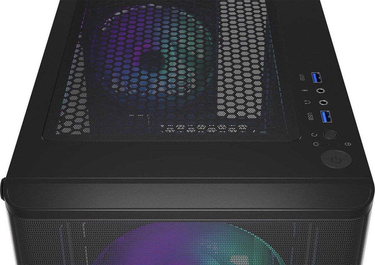 Krachtige Gaming PC met Ryzen 5 5600G, 16GB RAM, 1TB SSD en Windows 11 Pro (RGB)