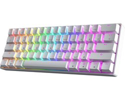 Compact Mechanisch Gaming Toetsenbord 60% - RGB Verlichting - US Layout voor PC en Mac