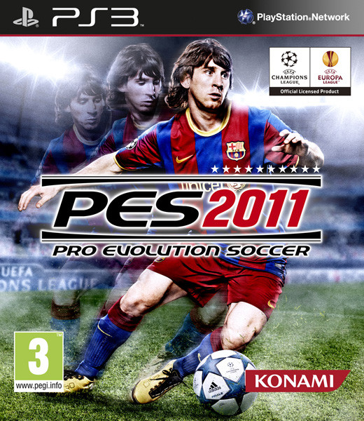 Konami Pro Evolution Soccer 2011 (verpakking Italiaans, game Engels)