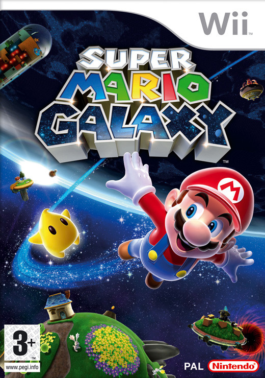 Nintendo Super Mario Galaxy (verpakking Duits, game Engels)