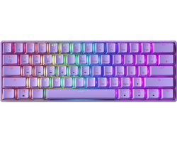 61-toets Mechanisch Gaming Toetsenbord met RGB Verlichting en Programmeerbare Functies