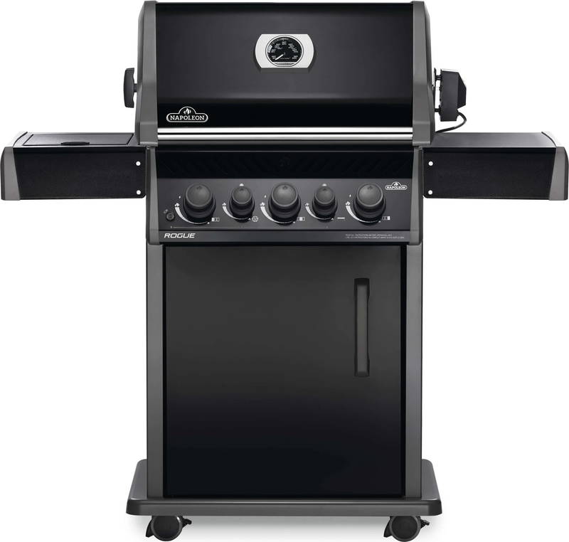 Napoleon Grills Rogue Pro 425 met Sizzle Zone zijbrander zwart barbecue II -