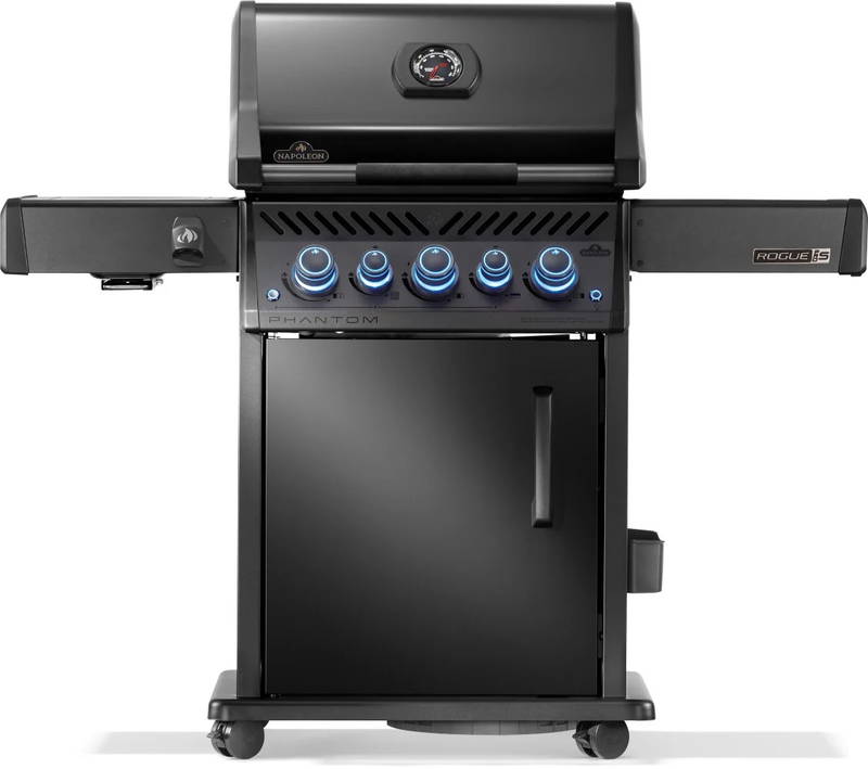 Napoleon Grills Phantom Rogue Pro-S 425 met RVS roosters mat zwart barbecue -