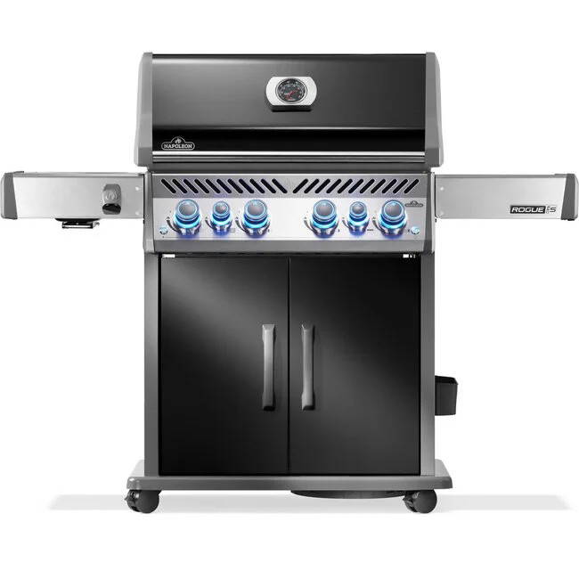 Napoleon Grills Rogue Pro-S 525 met gietijzeren roosters zwart barbecue -
