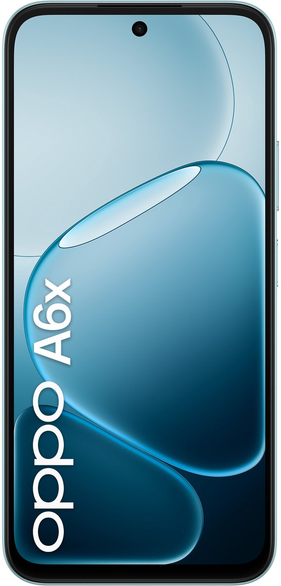 OPPO A6x 17,1 cm (6.75") Dual SIM Android 15 4G USB Type-C 4 GB 128 GB 6100 mAh Blauw