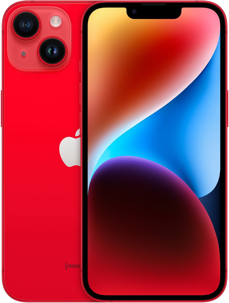 Apple iPhone 14 - 512GB - Rood