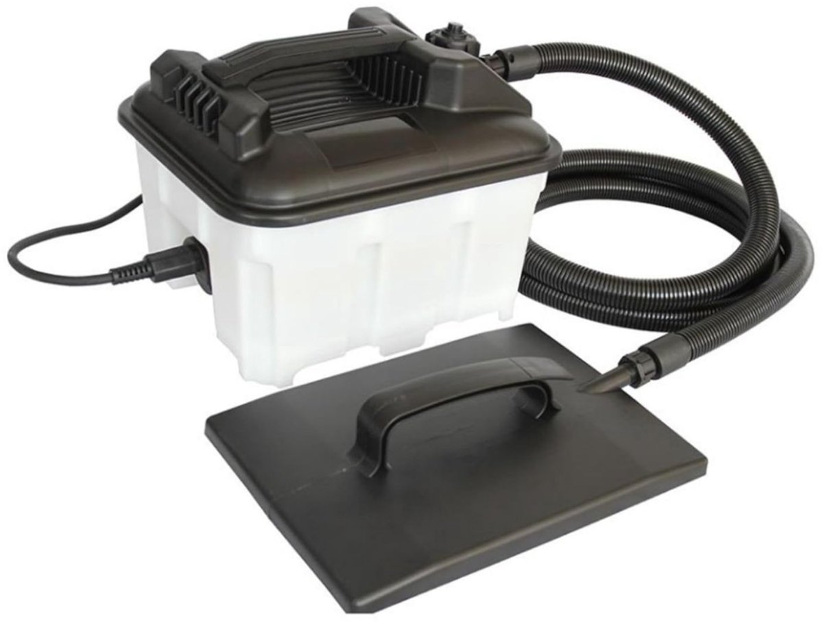 Florixa® Behangafstomer - Behangstripper - Behang afstomer - Wit/Zwart - 32cm x 33cm x 25cm