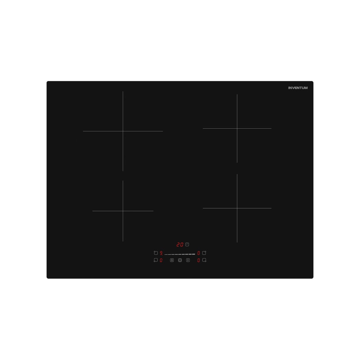 Inventum IKI7028 Inductie kookplaat - Zwart