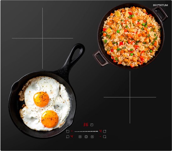 Inventum IKI6028 Inductie kookplaat - Zwart