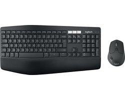 Logitech MK850 Performance - Toetsenbord en muis set Bluetooth, 2.4 GHz - Qwerty