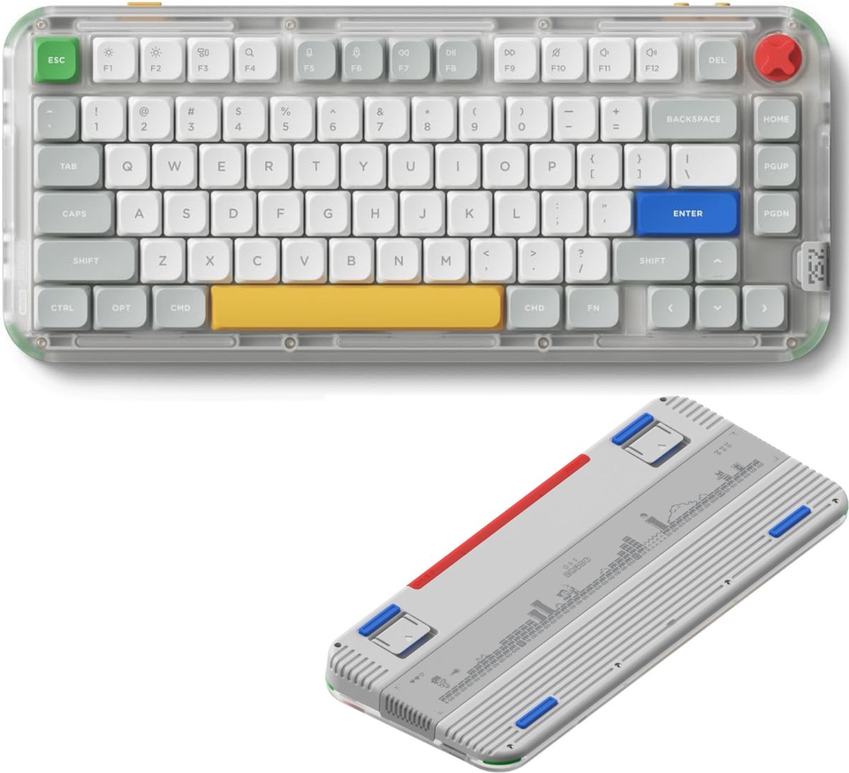 NBAP® Mechanical Keyboard - Mechanisch Toetsenbord Gaming -Grijs