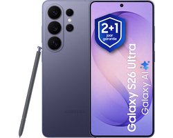 Samsung Galaxy S26 Ultra - 512GB - Cobalt Violet + 1 jaar extra garantie