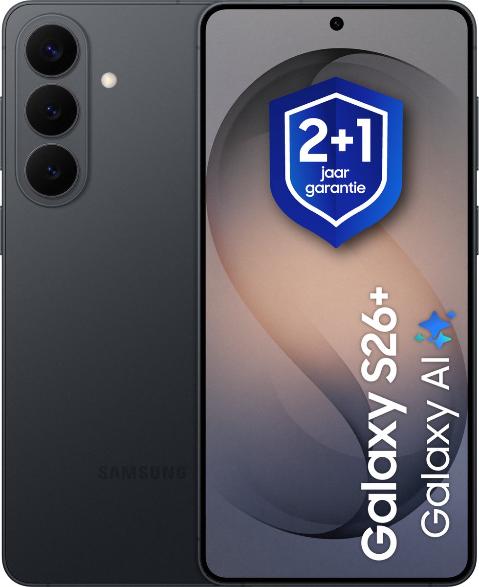 Samsung Galaxy S26 Plus - 512GB - Black + 1 jaar extra garantie