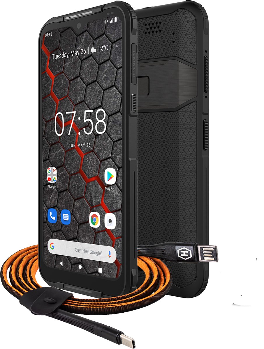 HAMMER Blade 3 ECO 15,8 cm (6.2") Dual SIM, Android 11, 4G USB Type-C 4 GB 64 GB 5000 mAh Zwart