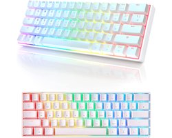 NBAP® Mechanical Keyboard - Mechanisch Toetsenbord Gaming - Wit