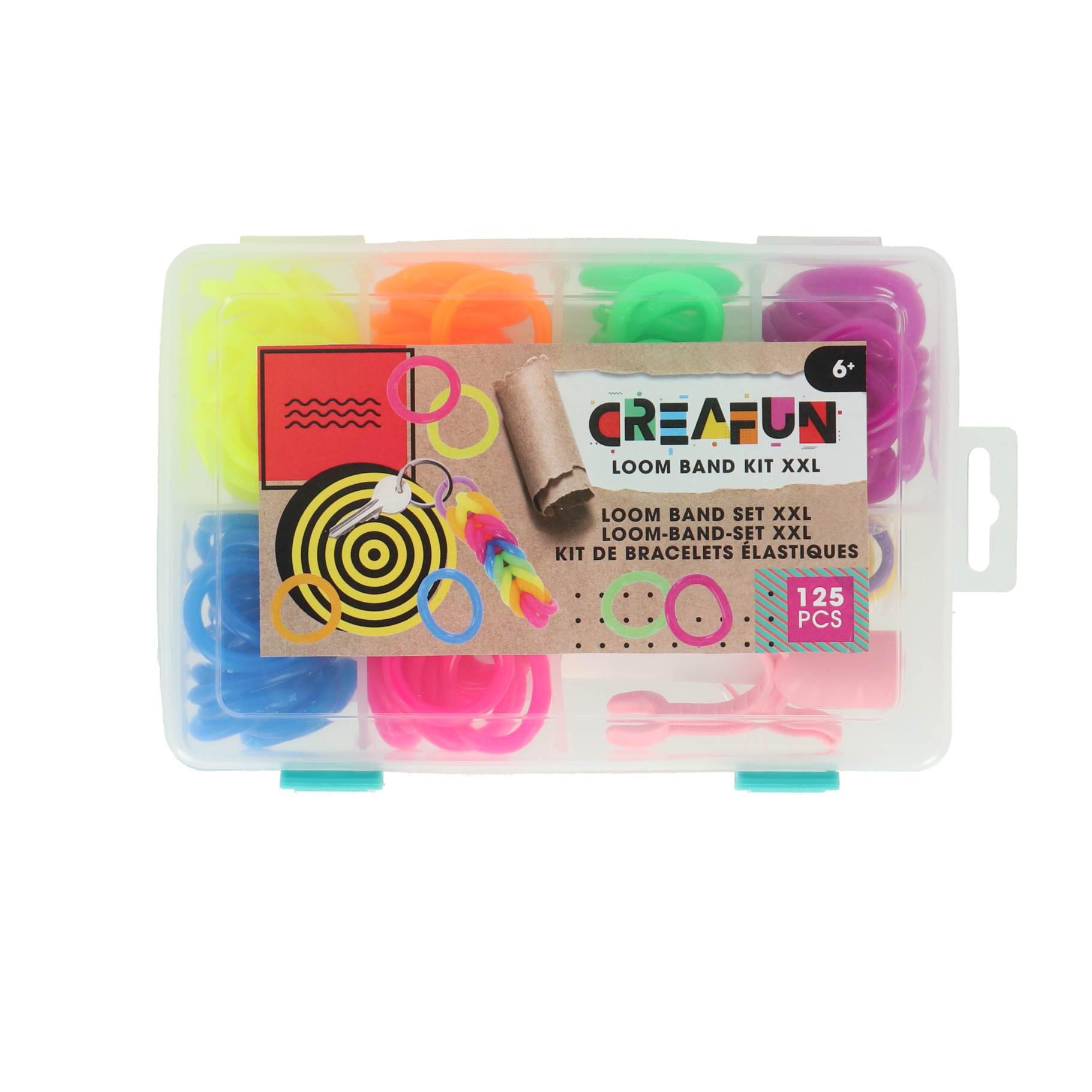 Top1Toys Creafun Loom set XXL 125 delig