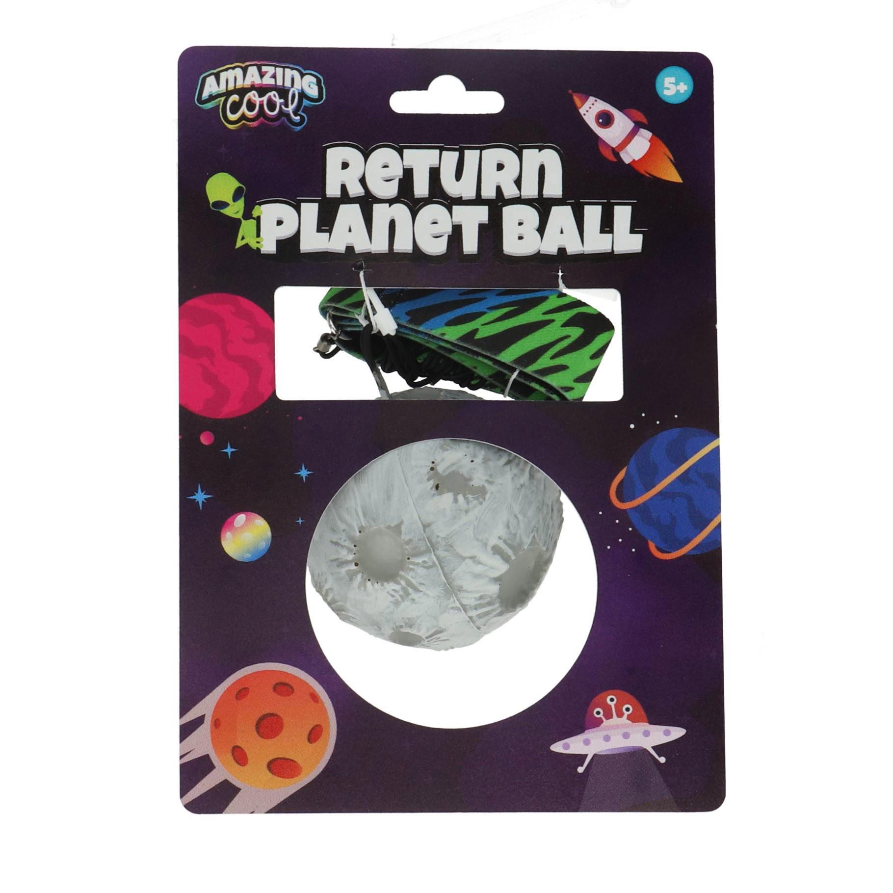 Top1Toys Amazing Cool Return bal planeet glow in the dark assortiment