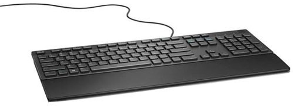 Dell Multimedia Toetsenbord KB216 - Zwart - Spaans QWERTY - Bedraad USB