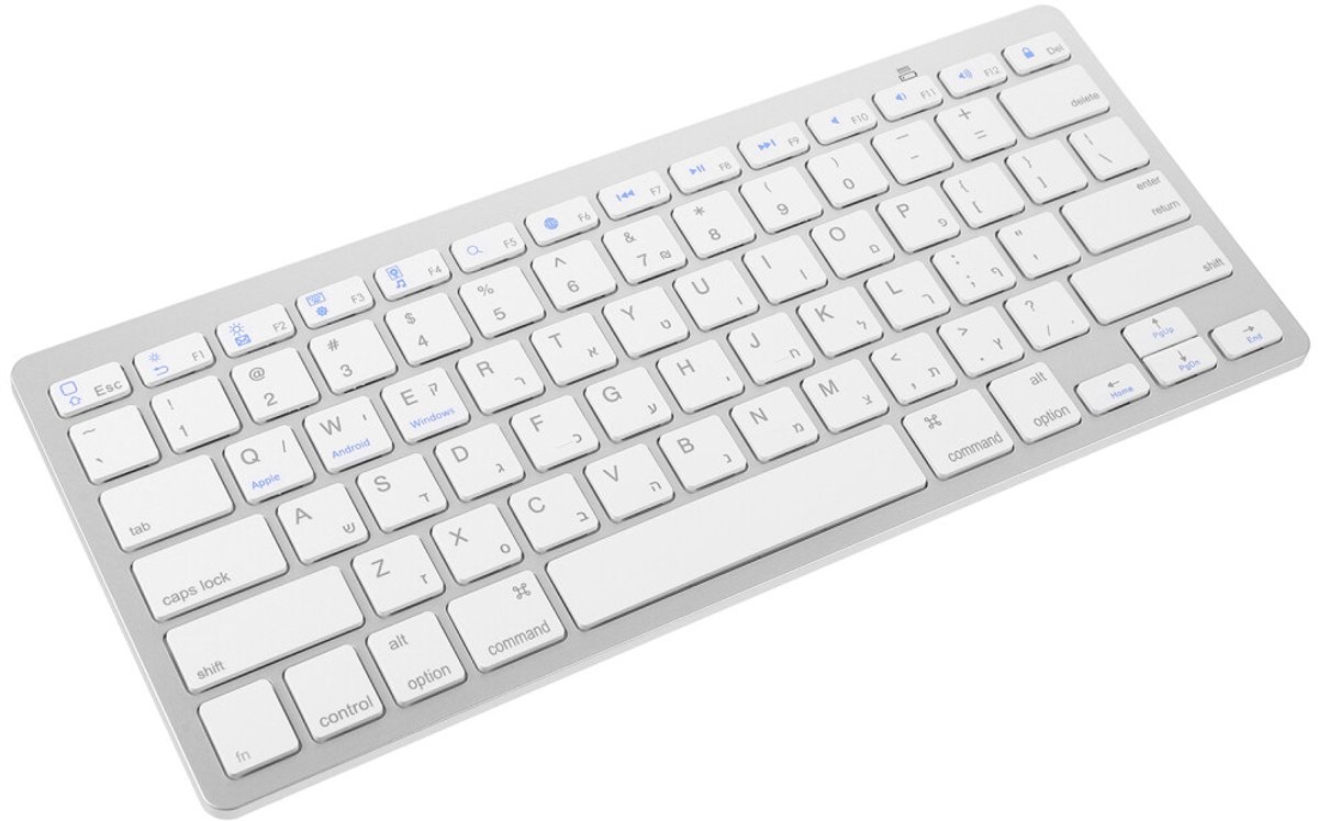 Hebreeuws toetsenbord draadloze digitale USB-luidspreker mini