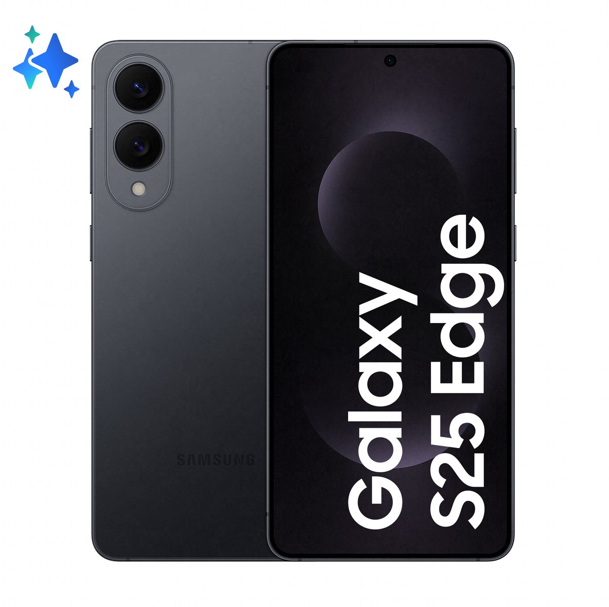 Samsung Galaxy S25 Edge 17 cm (6.7") Dual SIM Android 15 5G USB Type-C 12 GB 256 GB 3900 mAh Zwart