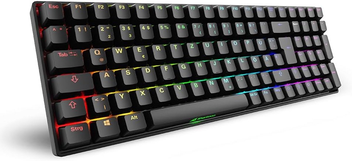 Hot-swappable Mechanisch Gaming Toetsenbord 96% Layout met RGB Verlichting en Aanpasbare Switches