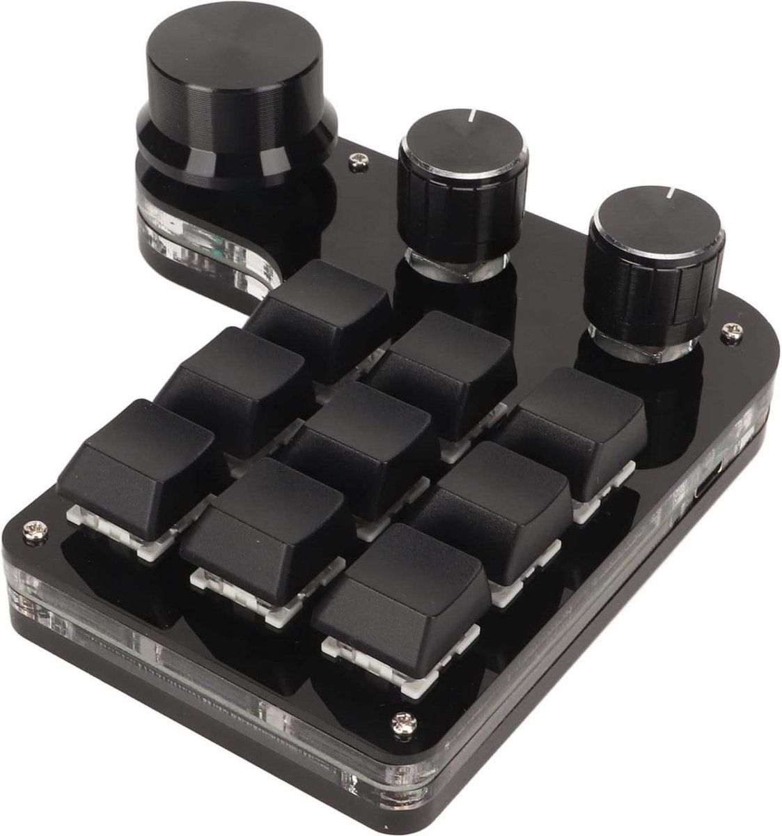 Eenhandig Mechanisch Toetsenbord - Programmeerbaar - USB - Gaming - Toetsen voor Laptop Desktop .