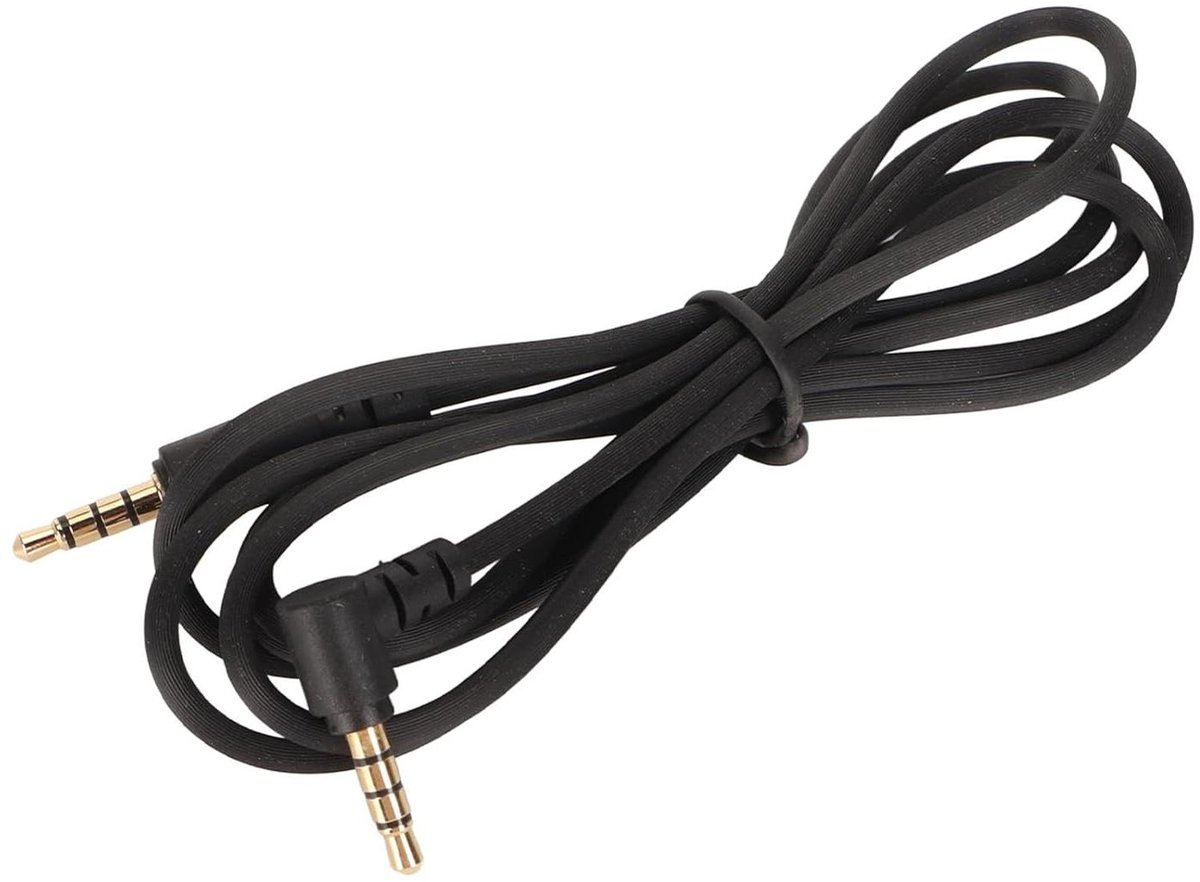 Vervangende Geluidskabel 49FT 3,5 mm Headset-verlengkabel voor Gaming Headset