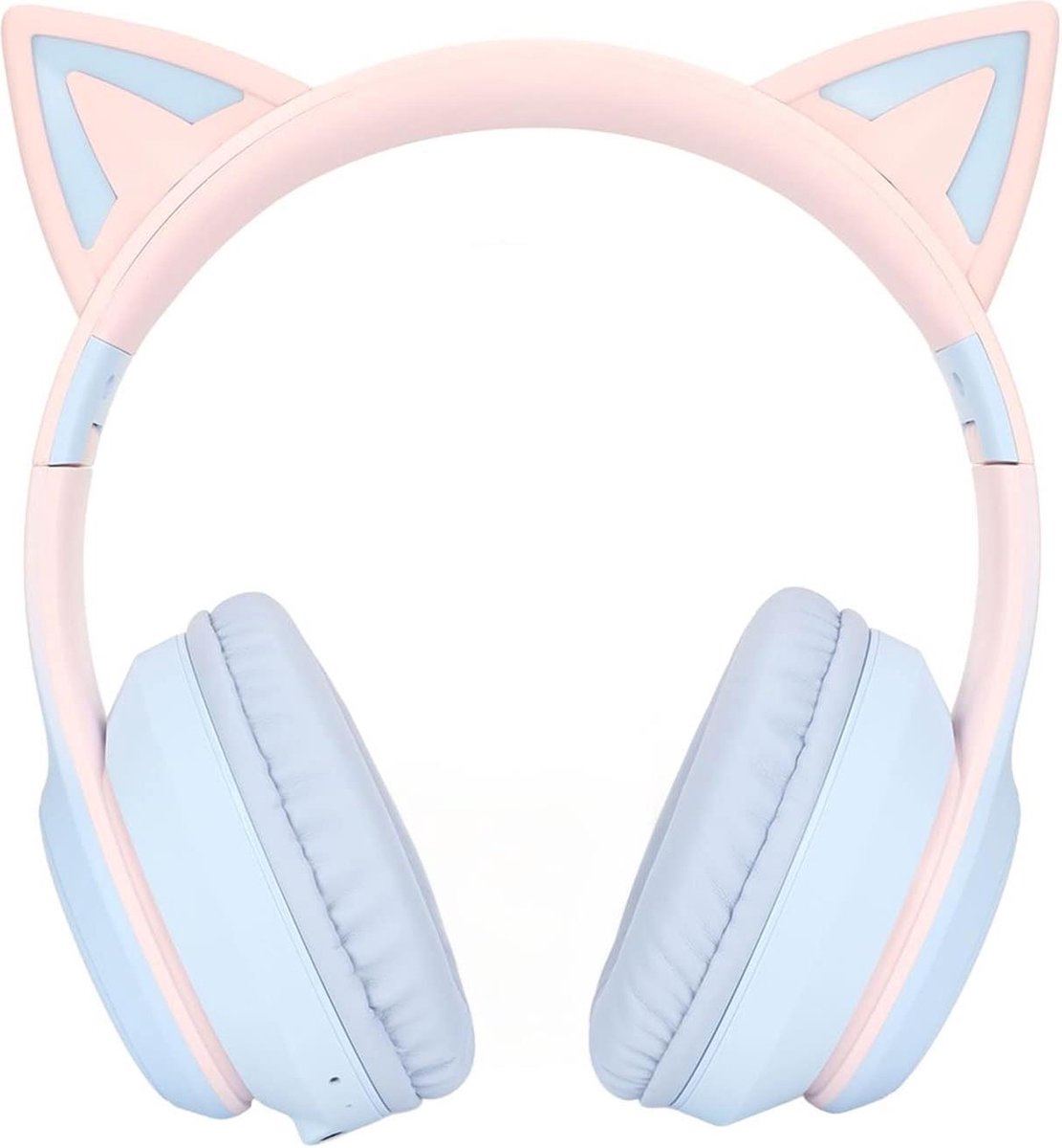 Bluetooth Gamingkoptelefoon - Draadloze Opvouwbare Headset met LED Lampje (Blauw) .