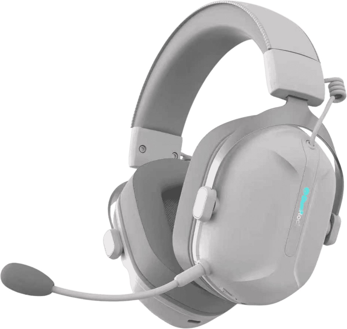 DunRock GG - Draadloze Gaming Headset - Wit - Virtual 7.1 Surround Sound