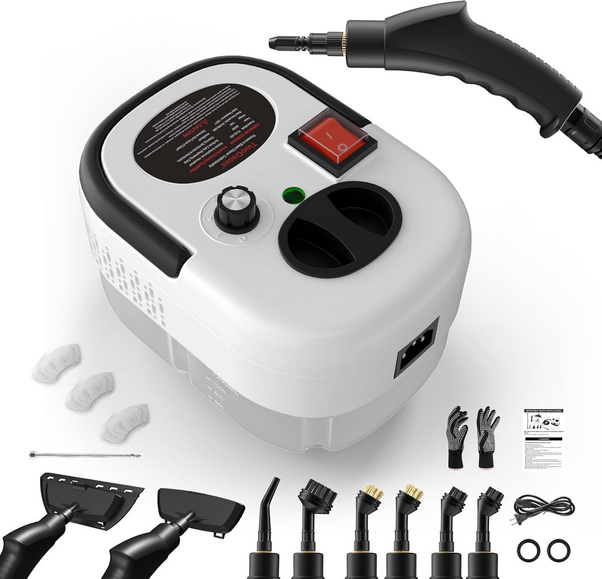 Draagbare Handheld Stoomreiniger - Krachtige Stoomreiniger voor Huis, Keuken en Auto