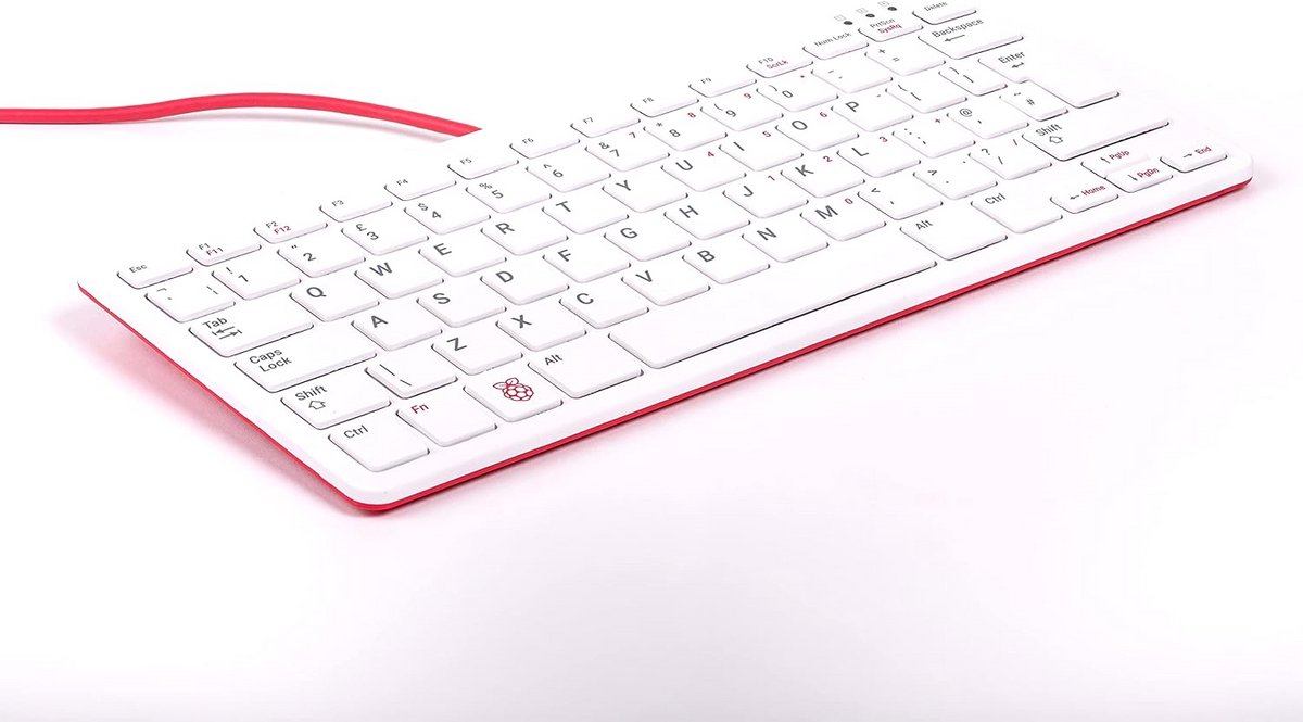 Compact Toetsenbord met Britse Lay-out voor Raspberry Pi en PC