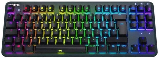 Compact TKL Mechanisch Toetsenbord met RGB Verlichting - Snel en Responsief
