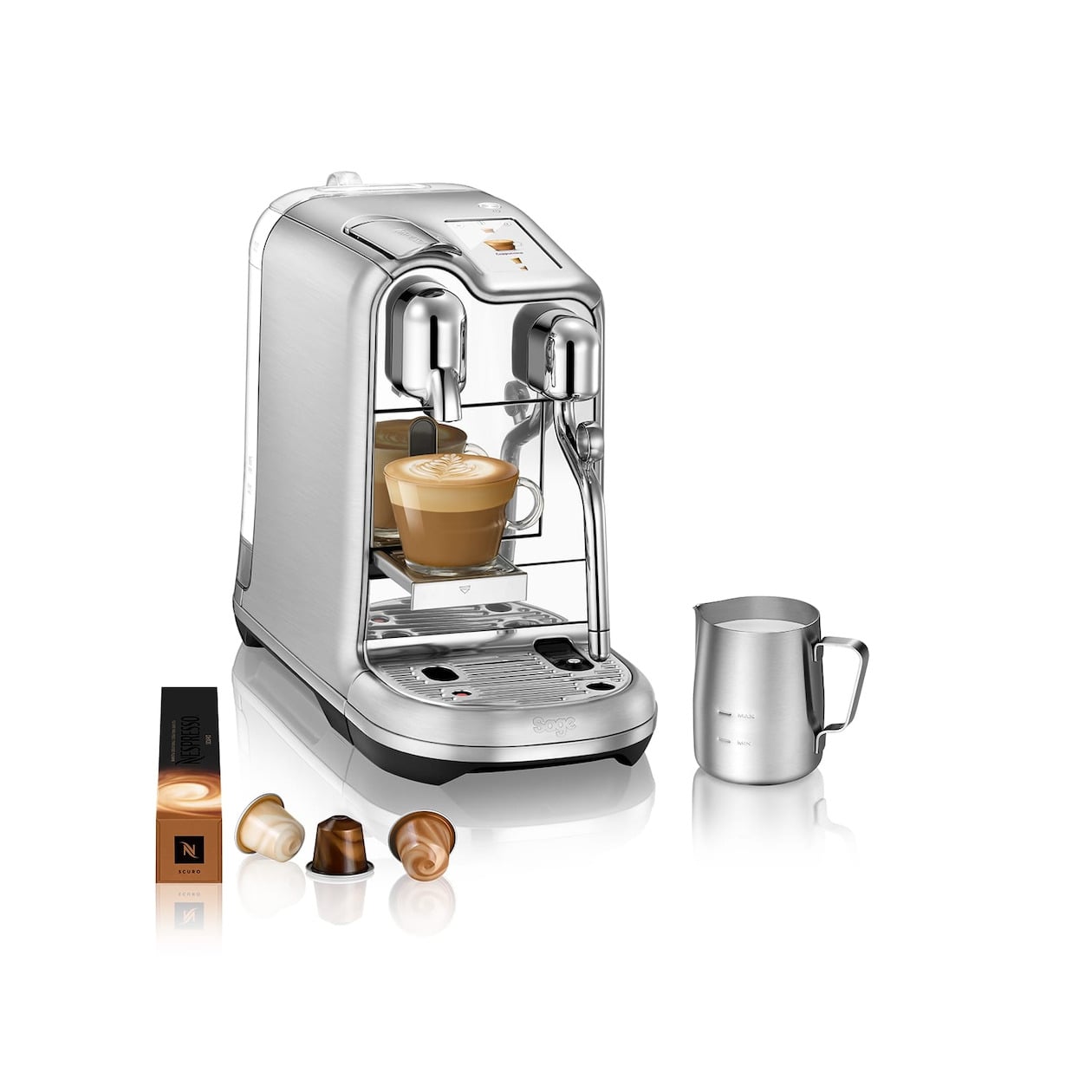 Sage Nespresso THE CREATISTA™ PRO SNE900BSS4ENL1 Nespresso - Grijs