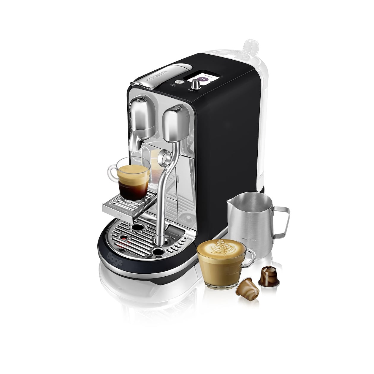Sage Nespresso CREATISTA PLUS SNE800BTR2ENL1 Nespresso - Zwart