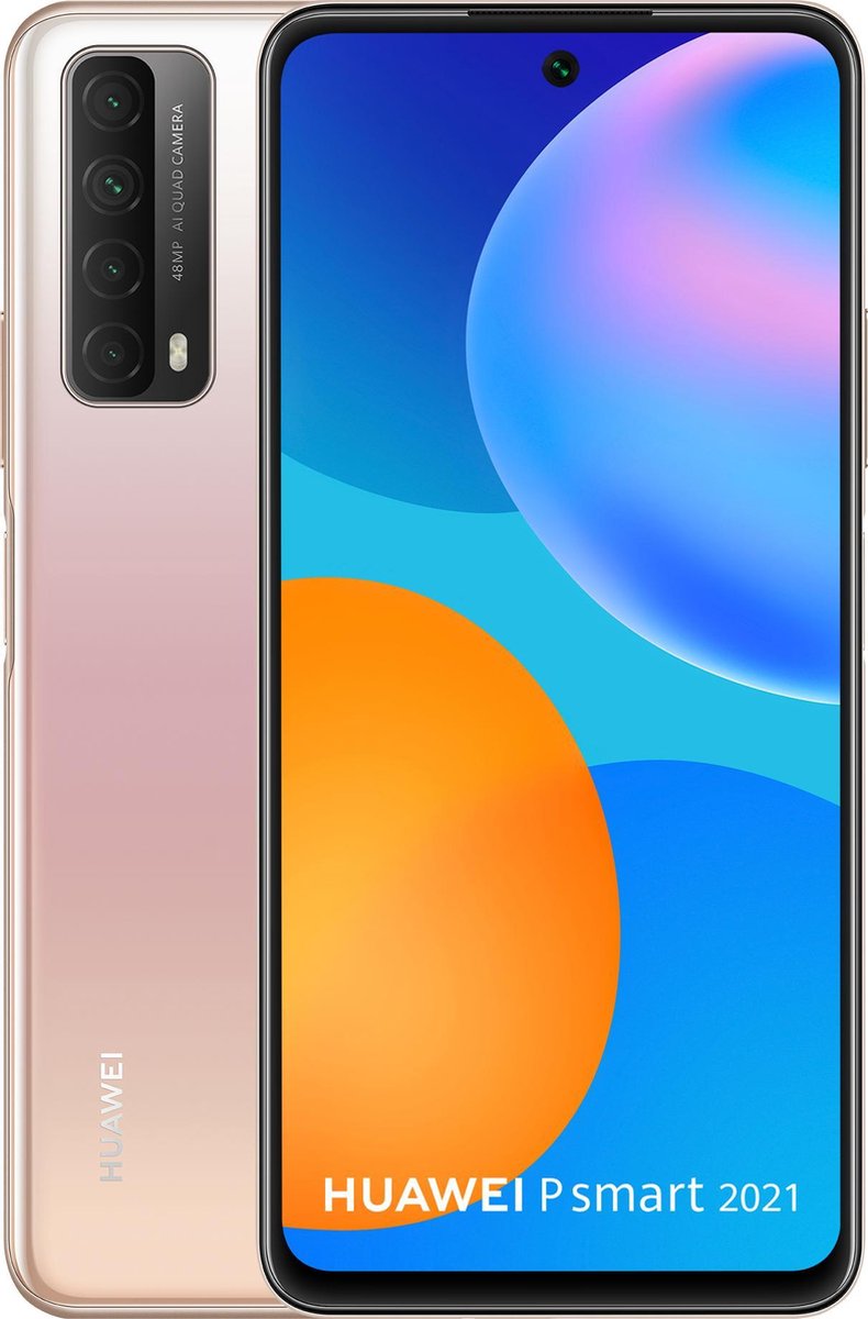Huawei P Smart 2021 - 128 GB - Goud