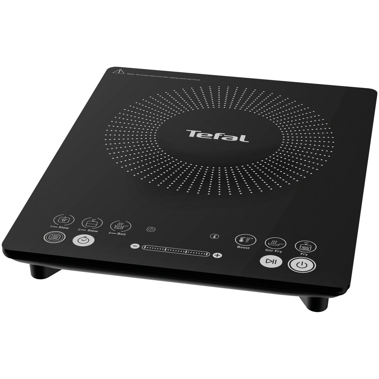 Tefal IH2108 Inductie kookplaat - Zwart