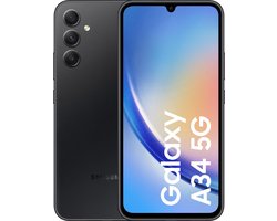Samsung Galaxy A34 5G - 128GB - Enterprise Edition - Awesome Black