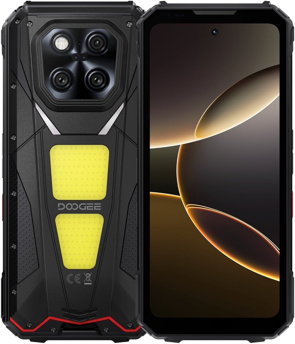 DOOGEE V Max LR robuuste telefoon met 40m laser afstandsmeting - rugged smartphone